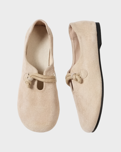 Lucia - Zoccoli comodi in camoscio