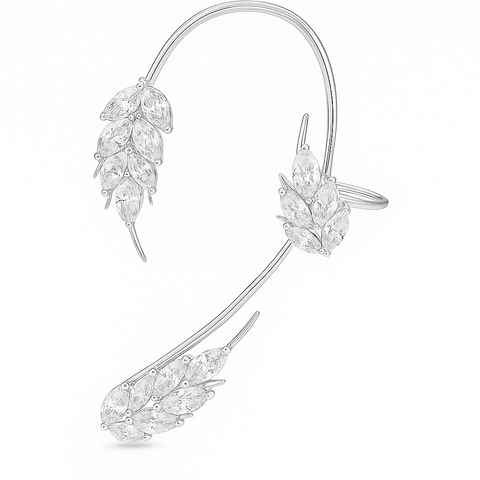 Elysian Leaf Ear Cuff - Paio