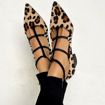 Franca | Ballerine Leopardate con Cinturini
