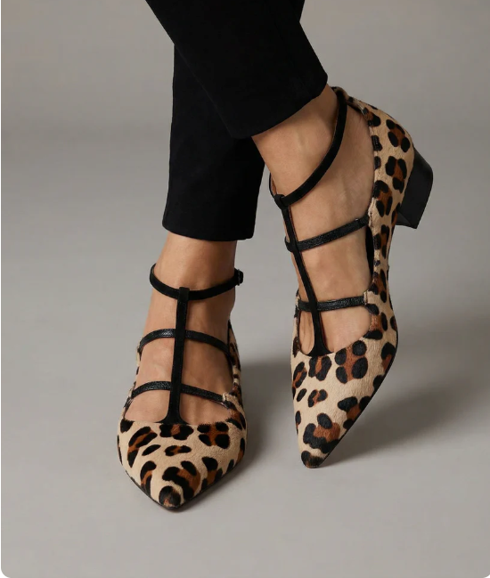 Franca | Ballerine Leopardate con Cinturini