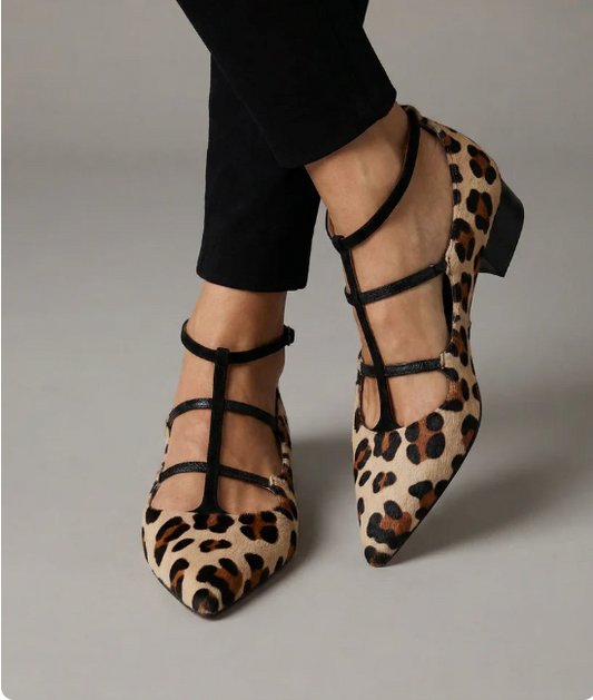 Franca | Ballerine Leopardate con Cinturini