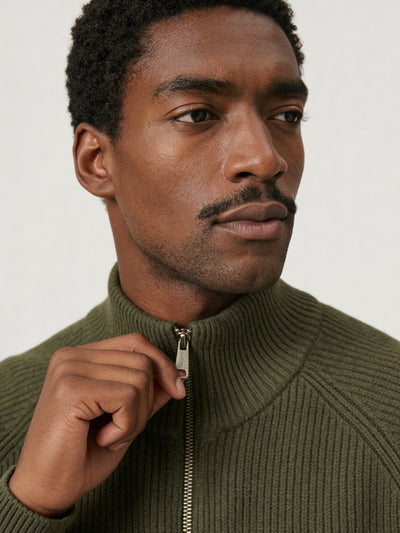 Amalfi - Giacca in jersey con zip