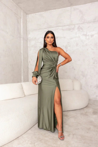 Leonora - Vestito monospalla