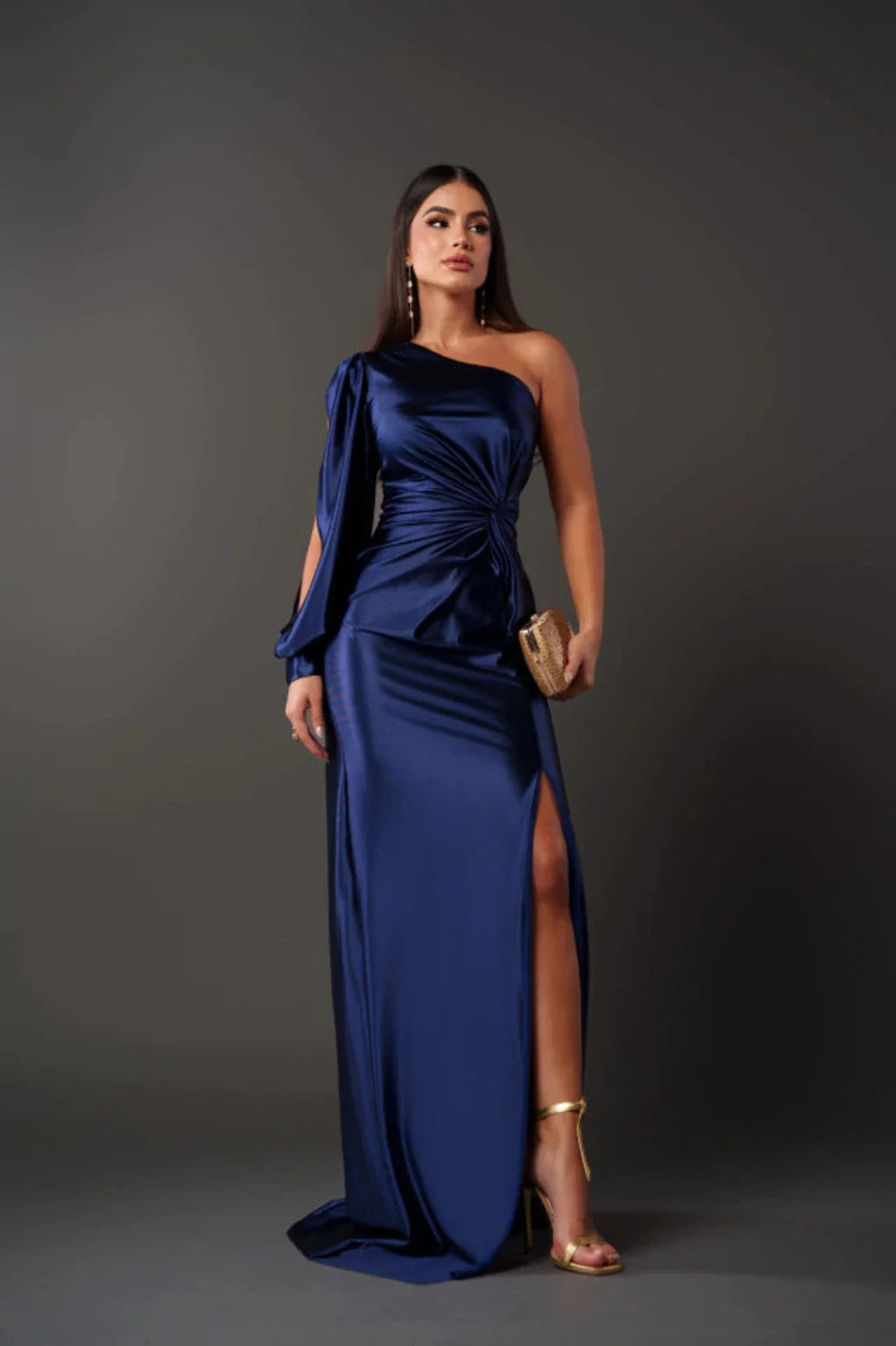 Leonora - Vestito monospalla