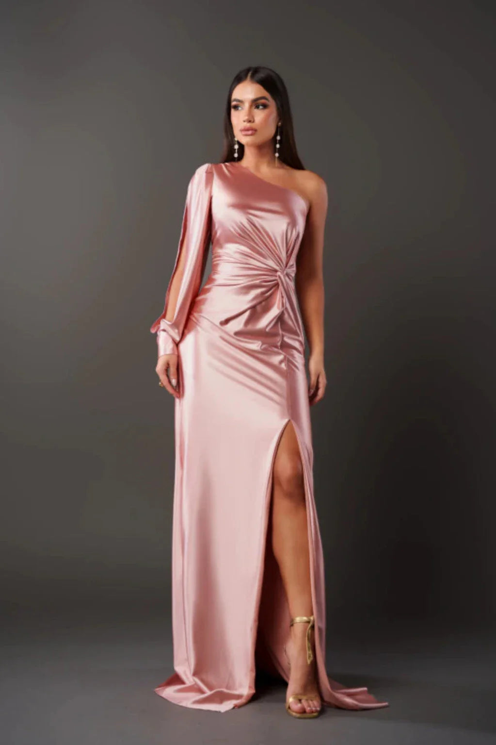 Leonora - Vestito monospalla