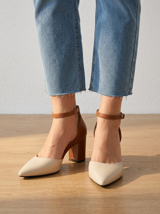 Marielle | Tacchi a Strappo Bicolor