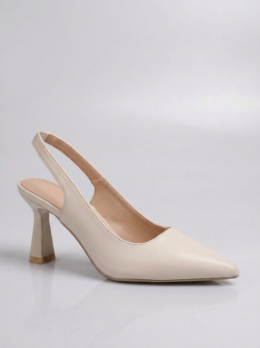 Sophia | Eleganti Tacchi Slingback Bianco