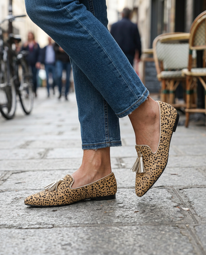 Ginevra | Mocassini Ghepardo, Nappine Oro