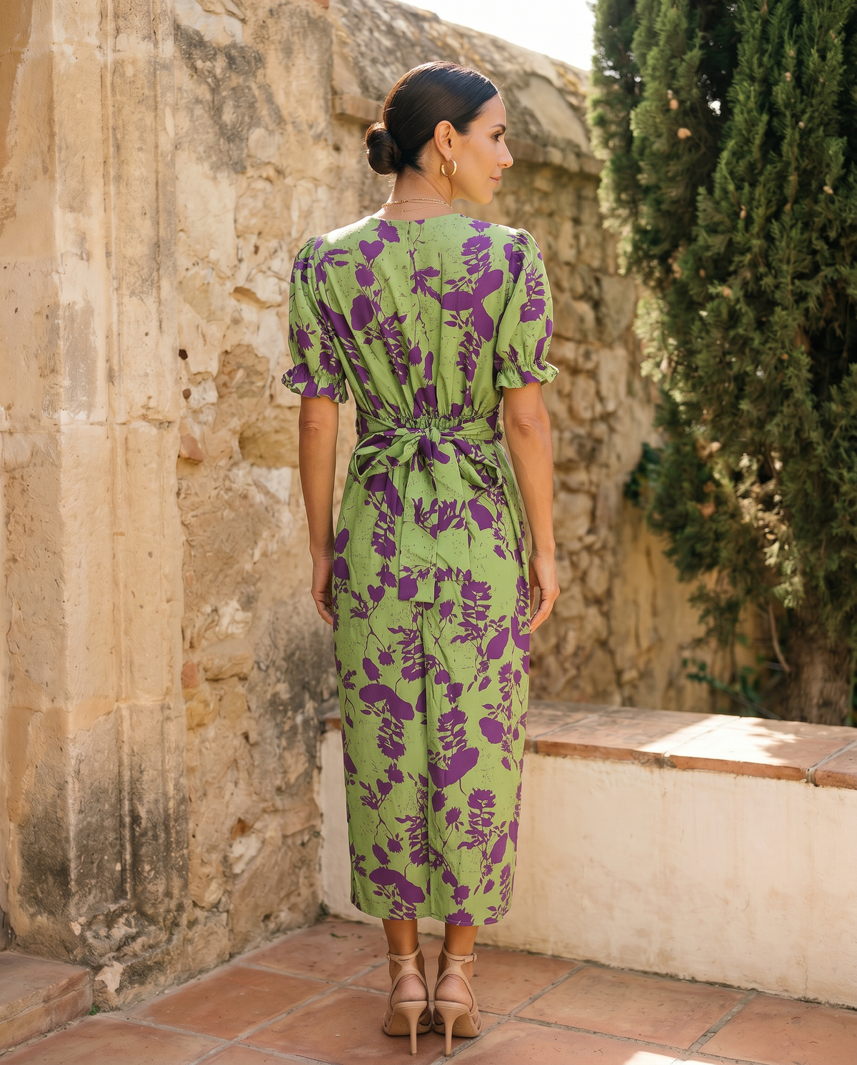 Silvana - Vestito primaverile stampato